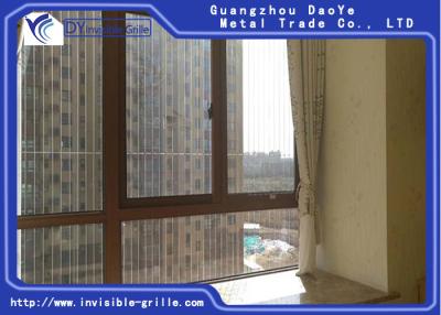 China Durable Window Invisible Grille 316 Stainless Steel Rust Resistance for sale