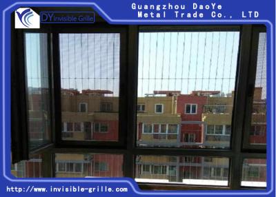 中国 高い安全よりよい眺めを提供する装飾的な金属の窓の格子 販売のため
