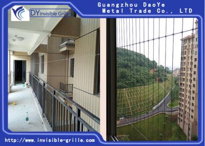 China Projeto moderno do anti fio invisível da grade 3.0mm da janela do sistema do roubo à venda