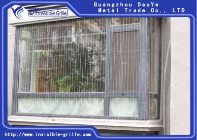China Anti Rust Durable Window Invisible Grille For Bedroom / Hospitals for sale