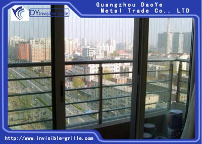 China Child Proof Nets Window Invisible Grille Easy Installation Modern Appearance for sale