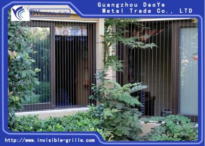 China Extremely Secured Openable Invisible Grille With Corrosion Resistant Properties for sale