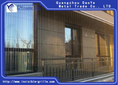 China India Market 316 Grade Stainless Steel Balcony Invisible Grille for Child and Pet Safety for sale