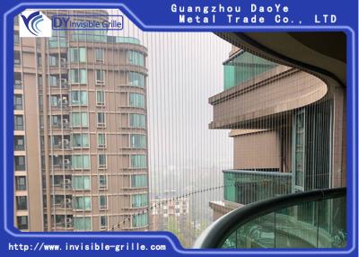 China Parrilla Highrise del balcón de la casa, parrilla invisible de la protección del balcón en venta