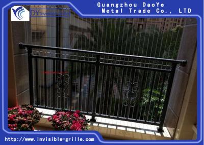 Chine Matériel invisible d'acier inoxydable de sécurité de gril d'anti balcon durable de rouille à vendre