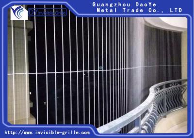 China The Modern Concept of Children Staying in High Rise Building Balcony Invisible Grille for sale