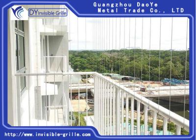 China Security Balcony Invisible Grille for sale