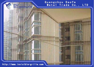 Chine Le plancher ayant beaucoup d'étages a monté le gril invisible de fenêtre de 2.5mm à vendre