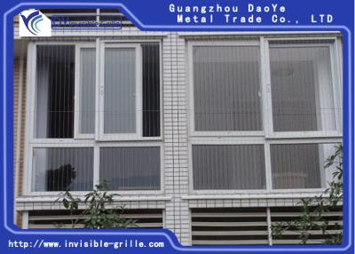 China Buildings Invisible Security Fence 2.5mm Interior Stair Railings for sale