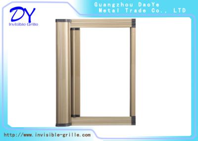 China 3.2m Sliding Retractable Invisible Screen Door Surface Finished for sale