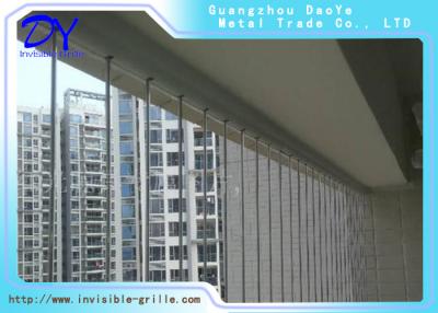 China 2m/set Invisible Aluminum Track Window Channel Vertical Installation for sale