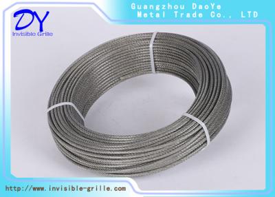 China 7X7 316 Stainless Steel Wire Invisible Tensile Strength for sale