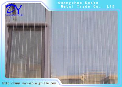 China Balcony Invisible Grille Stainless Steel Mesh Wire Anti Rust for sale