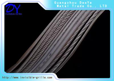Cina Rivestimento di nylon invisibile fisso di acciaio inossidabile della griglia 316 del corridoio in vendita