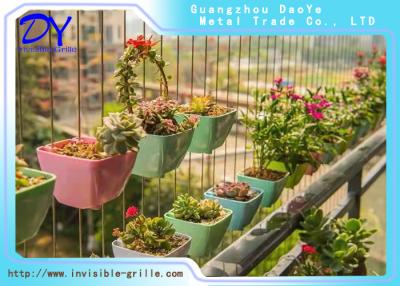 China Flower Fix to Invisible SS Wire Balcony Potted Invisible Grill Accessories for sale