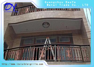 China Children's Balcony Invisible Grille Steel Wire for sale