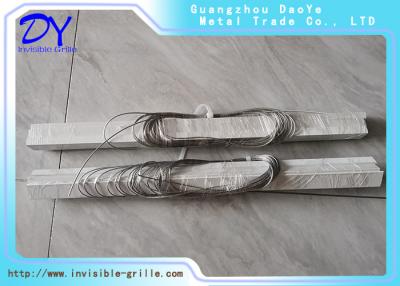 Cina rete invisibile di protezione del cavo metallico di acciaio inossidabile 7X7 per il balcone e Windowns in vendita