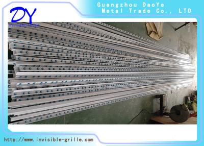 China 2.0mm Aluminium Rail Track AG3 For Building Balcony Invisible Safety Grille for sale