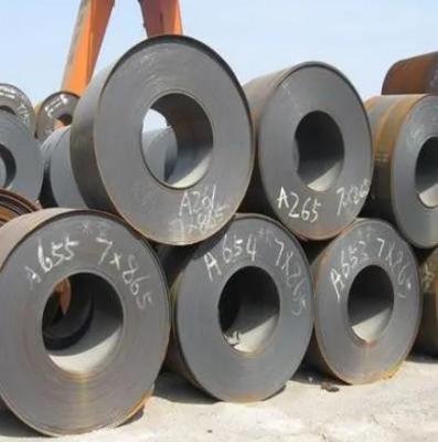 China Slit Edge Hot Dipped MS Sheet Coil SS400 Q235 Black Steel For Building Material for sale