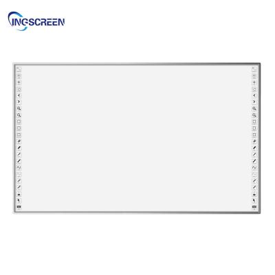 China 96 Inch Aluminium Frame  Infrared Touch Projector Touch Screen Board For Schools for sale