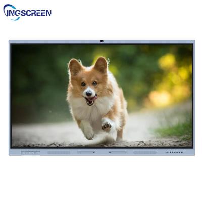 China 75 Inches 4k Interactive Flat Panel Touch Screen Digital Display Uhd For Business for sale
