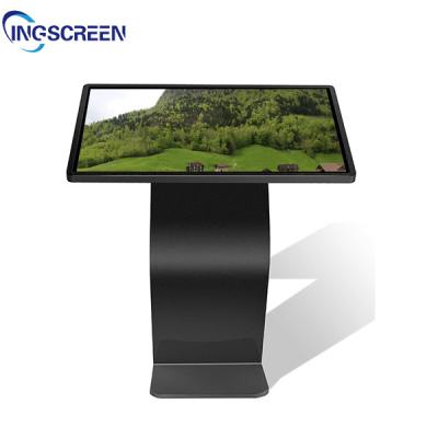 China Quiosque de toque digital interativo tipo K interno 240 V Display de led para quiosque de 43 polegadas à venda