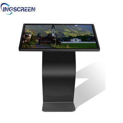 China 75in 85in Lcd Digital Signage Touch Screen Kiosk With HDMI for sale