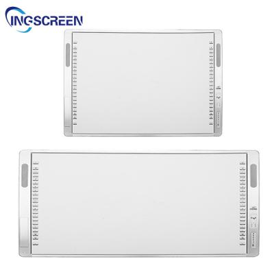 China 16:9 Dual System All In One Interactive Whiteboard Smart Electronic Board With Dual Speaker for sale