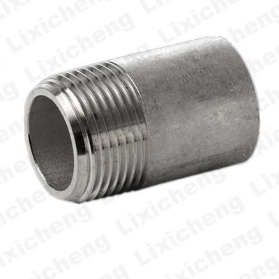 China LXC Stainless steel weld nipple/BW nipples SS316L welding nipples,Thread nipples buttweld nipples pipe fittings for sale