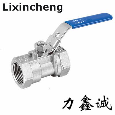 China Stainless steel ball valve 1piece ball valves 2pc ball valve 3pc ball valves SS304 BALL VALVES for sale