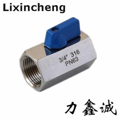 China Stainless steel Mini valves 1/8