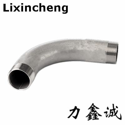 China Stainless steel pipe fittings 90 degree bend U-bend long tube fittings/adaptors/fliter with low price from manufacture for sale