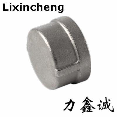 China Stainless steel pipe fittings Round caps/hex caps/casting caps/SS304 CAPS/ss306 caps/thread cap/caps pipe fittings for sale