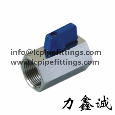 China Stainless steel Mini valve female SS304 1/8
