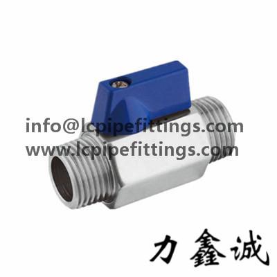 China Stainless steel Mini valves 1/8