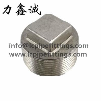 China Stainless Steel Square Plug(SQ) Plug head SS304/SS316 ASME 1/2