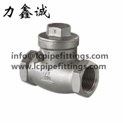 China Stainless Steel Swing Check Valve 200PSI/PN16  1/2