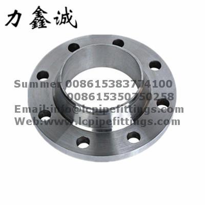 China Stainless steel Weld Neck Flange forged flange forging flange SS304/SS316 PN16 WN flange for sale