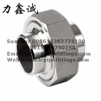 China Stainless Steel conical union butt welded SS304/ss316 UNIONS ASTM A351 for sale
