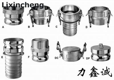 China Tipo de acoplamiento rápido de las colocaciones inoxidables D de la tubería de acero en venta
