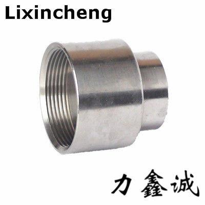 China Stainless steel pipe fittings 7 CNC machine parts Reducer thread fittings STAINLESS STEEL 316 304 for sale