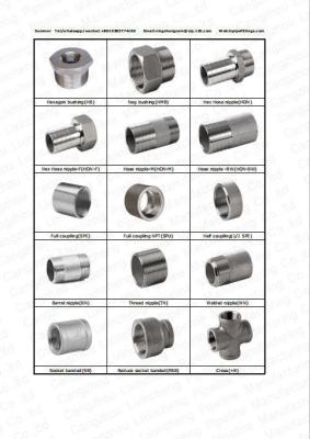 China Stainless steel pipe fittings full Coupling closed coupling thread Coupling CNC machine products NPT/BSP for sale