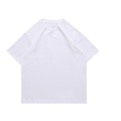 China Vintage Style Men's Short Sleeve T-Shirt Woven 240g Fabric Custom Color Large Version for sale
