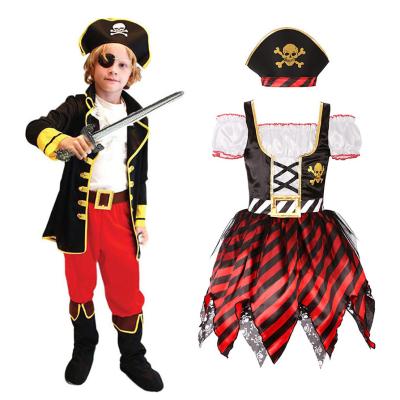 China Children's Day Show Costume Pirate Dress Costume for Halloween Theme Carnival Party for sale