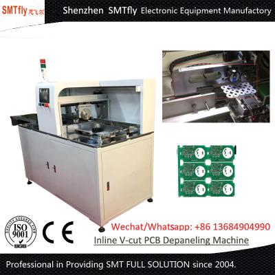 China Stepping / Servo Motor Driven V-Cut PCB Separator Device with Multiple Circular Blades for sale