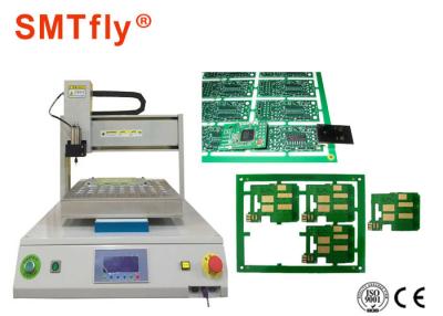 China White 0.5KW Manual Desktop PCB Router Depaneling Machine with Air Cooled Spindle for sale