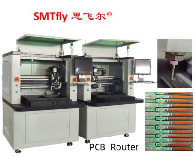 China 0.1mm Cutting Precision PCB Router Machine with Left Hand 0.8-2.5mm Routing for sale