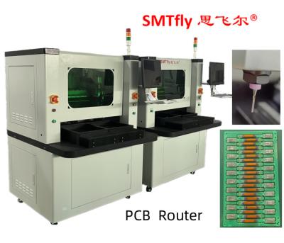 China Máquina ajustable modificada para requisitos particulares del router del PWB del control 330m m de la rotura del pedazo en venta