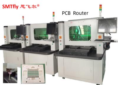 중국 0.01 밀리미터 정확성과 회로 기판 제조 장치 / PCB 디파넬링 루터 머신 판매용