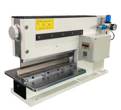 China Pneumatically Driven PCB V Cut Machine For Separating Boards Up To 2.5mm Thick Cutting Length 330mm for sale